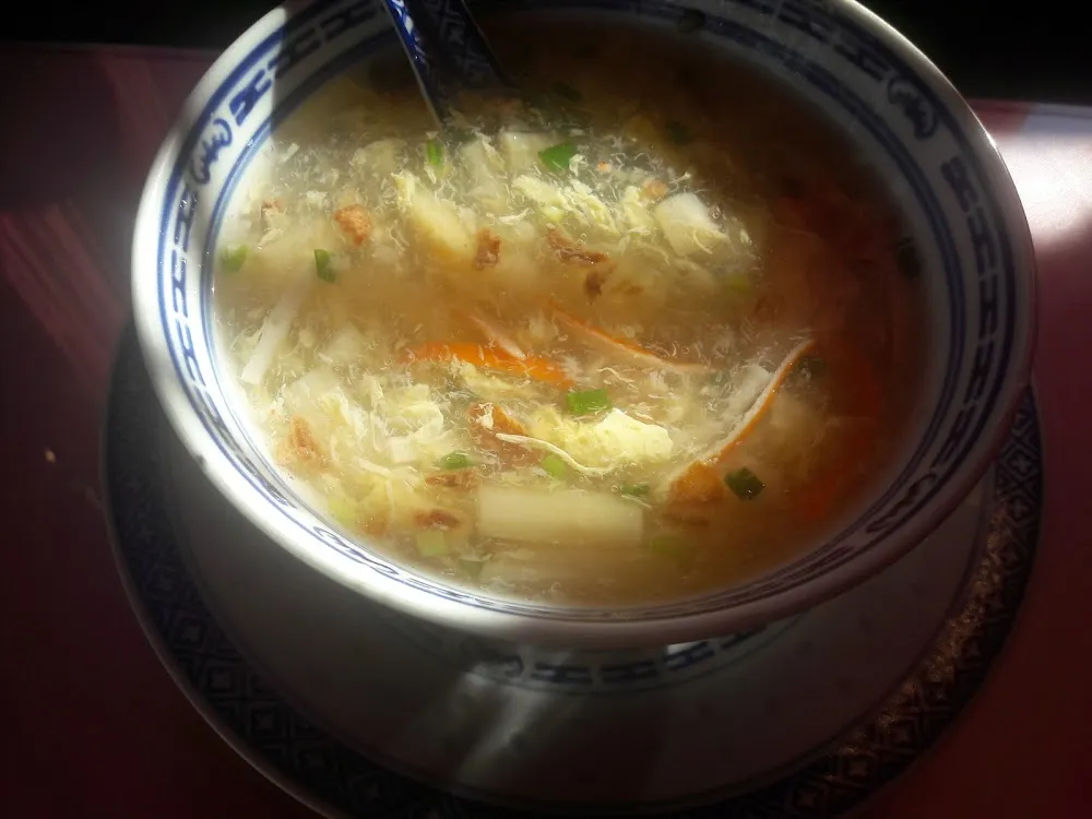 Soupe Poulet Tempura